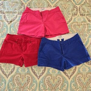 3 pairs of cotton summer shorts